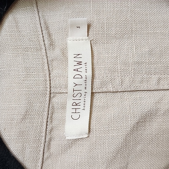 Christy Dawn The Pearl Jumpsuit in Oatmeal Linen - Picture 5 of 11